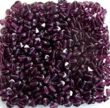 50 Stück - pinched beads - amethyst